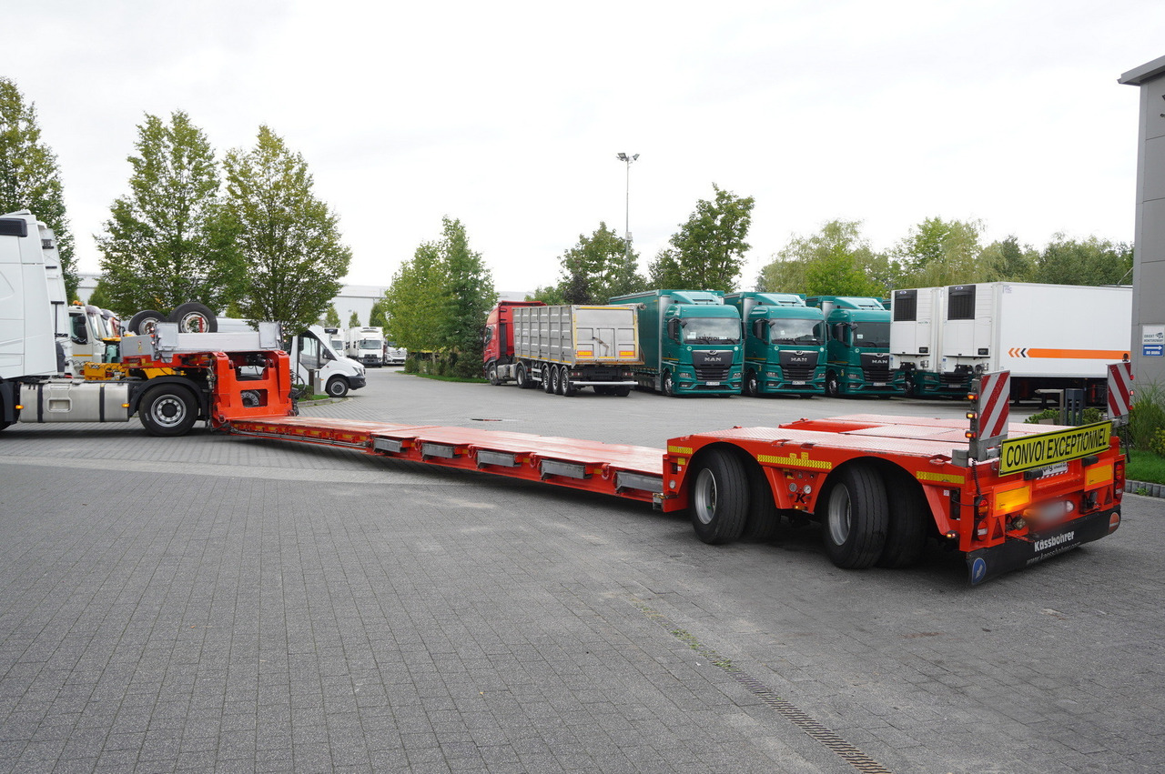 低装载半拖车 KÄSSBOHRER LB2 TIEF-BETT low loader semi-trailer / 16.5 m / Extendable semi-trailer / steered axles / 2 units：图6
