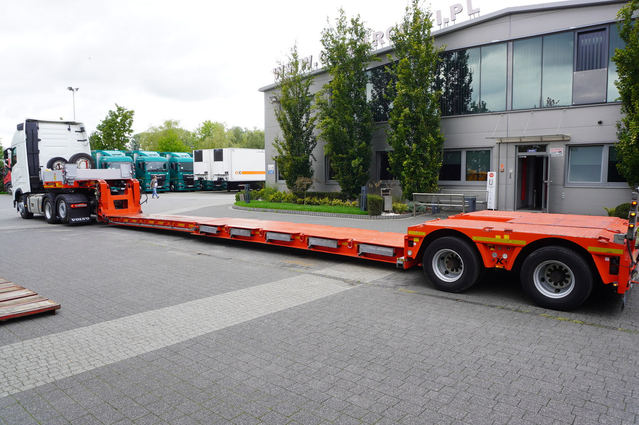 KÄSSBOHRER LB2 TIEF-BETT low loader semi-trailer / 16.5 m / Extendable semi-trailer / steered axles / 2 units - 低装载半拖车:图5 KÄSSBOHRER LB2 TIEF-BETT low loader semi-trailer / 16.5 m / Extendable semi-trailer / steered axles / 2 units - 低装载半拖车:图5