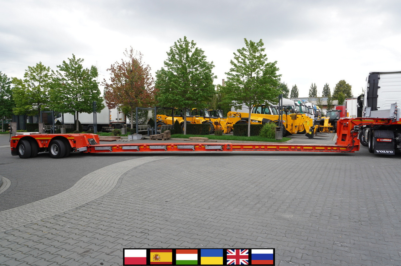 KÄSSBOHRER LB2 TIEF-BETT low loader semi-trailer / 16.5 m / Extendable semi-trailer / steered axles / 2 units - 低装载半拖车:图1 KÄSSBOHRER LB2 TIEF-BETT low loader semi-trailer / 16.5 m / Extendable semi-trailer / steered axles / 2 units - 低装载半拖车:图1