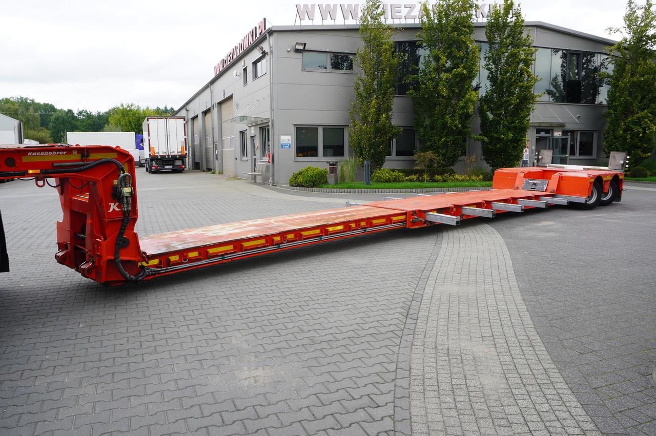 低装载半拖车 KÄSSBOHRER LB2 TIEF-BETT low loader semi-trailer / 16.5 m / Extendable semi-trailer / steered axles / 2 units：图16