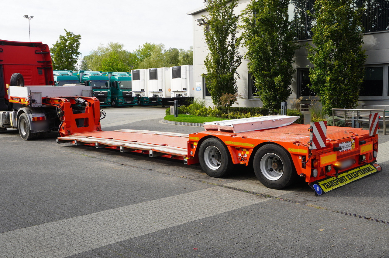 KÄSSBOHRER LB2 TIEF-BETT low loader semi-trailer / 16.5 m / Extendable semi-trailer / steered axles / 2 units - 低装载半拖车:图4 KÄSSBOHRER LB2 TIEF-BETT low loader semi-trailer / 16.5 m / Extendable semi-trailer / steered axles / 2 units - 低装载半拖车:图4