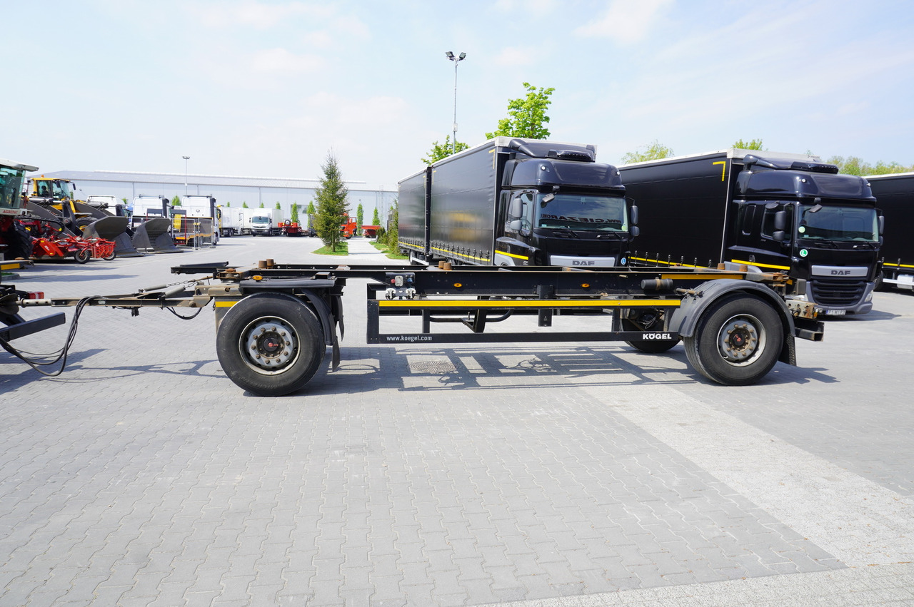 KOGEL AWE 18, two-axle, BDF, 7.5m chassis , air suspension, SAF axles - 底盘拖车:图3 KOGEL AWE 18, two-axle, BDF, 7.5m chassis , air suspension, SAF axles - 底盘拖车:图3