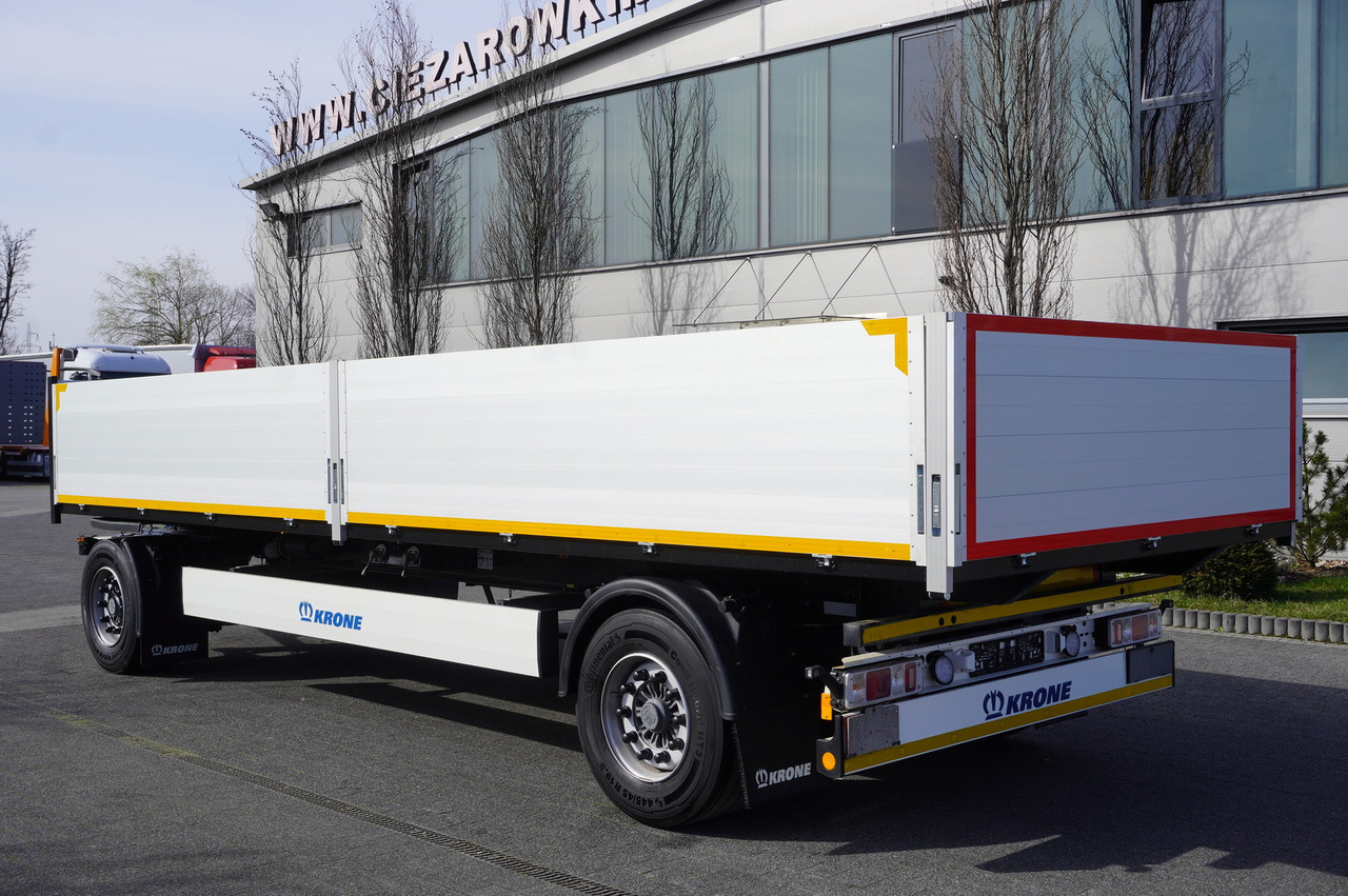 KRONE Construction trailer / Flatbed 18 pallets / NEW year 2024 - 栏板式/ 平板拖车:图4 KRONE Construction trailer / Flatbed 18 pallets / NEW year 2024 - 栏板式/ 平板拖车:图4