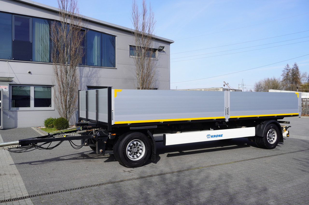 KRONE Construction trailer / Flatbed 18 pallets / NEW year 2024 - 栏板式/ 平板拖车:图1 KRONE Construction trailer / Flatbed 18 pallets / NEW year 2024 - 栏板式/ 平板拖车:图1