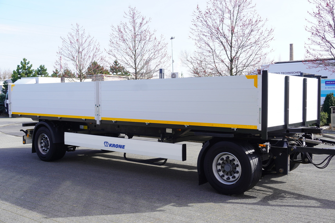 KRONE Construction trailer / Flatbed 18 pallets / NEW year 2024 - 栏板式/ 平板拖车:图2 KRONE Construction trailer / Flatbed 18 pallets / NEW year 2024 - 栏板式/ 平板拖车:图2