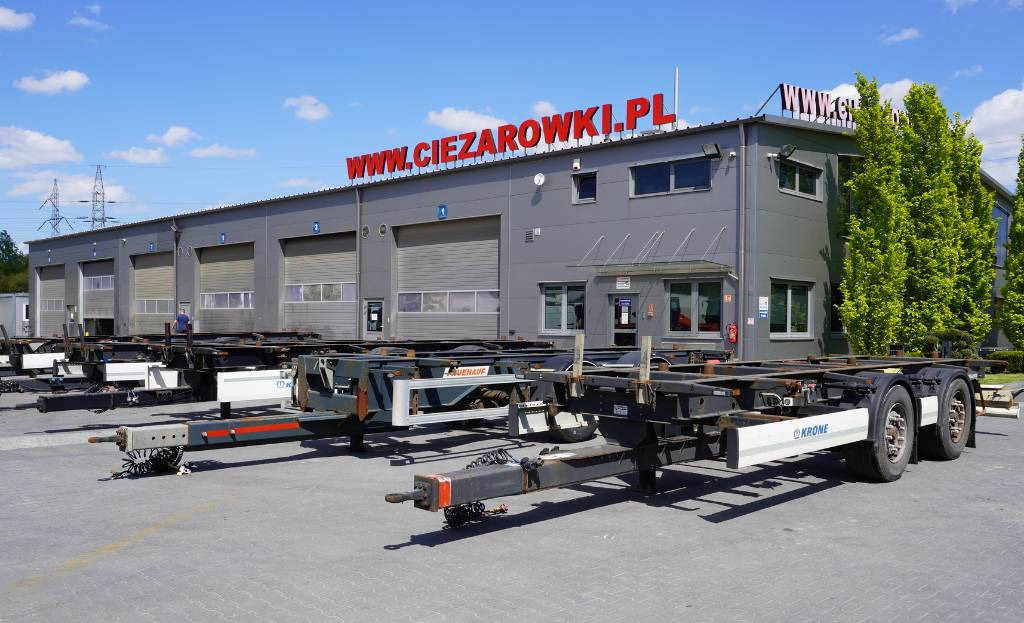 KRONE Trailer Krone BDF / 18 t - 集装箱运输车/ 可拆卸车身的拖车:图1 KRONE Trailer Krone BDF / 18 t - 集装箱运输车/ 可拆卸车身的拖车:图1
