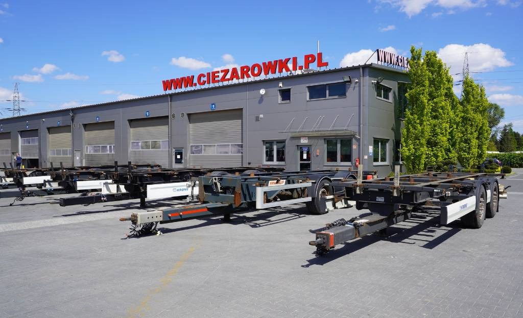 KRONE Trailer Krone BDF / 18 t - 集装箱运输车/ 可拆卸车身的拖车:图2 KRONE Trailer Krone BDF / 18 t - 集装箱运输车/ 可拆卸车身的拖车:图2