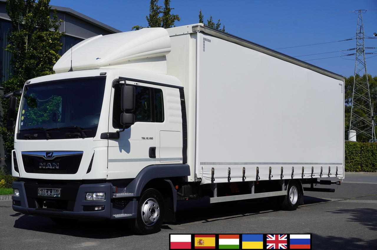 MAN TGL 12.190 / Curtainsider 19 EPAL / Sleeper cab - 侧帘卡车:图1 MAN TGL 12.190 / Curtainsider 19 EPAL / Sleeper cab - 侧帘卡车:图1