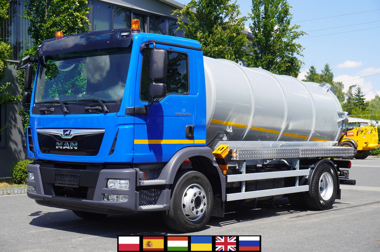 MAN TGM 15.250 / NEW septic tank (07/2025) superstructure 8000 l / 160 tho. km! - 罐车:图1 MAN TGM 15.250 / NEW septic tank (07/2025) superstructure 8000 l / 160 tho. km! - 罐车:图1