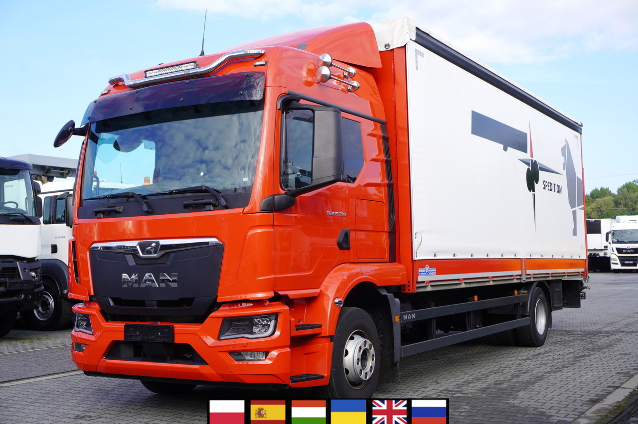 MAN TGM 15.290 / Curtainsider 17 EPAL / 2022 - 侧帘卡车:图1 MAN TGM 15.290 / Curtainsider 17 EPAL / 2022 - 侧帘卡车:图1