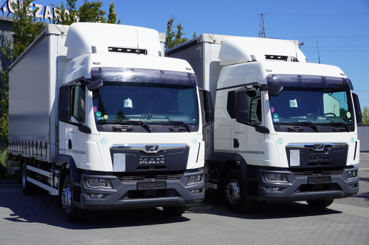 MAN TGM 15.290 Curtainsider / Glob / Manual / 2 beds / 17 EPAL - 侧帘卡车:图3 MAN TGM 15.290 Curtainsider / Glob / Manual / 2 beds / 17 EPAL - 侧帘卡车:图3