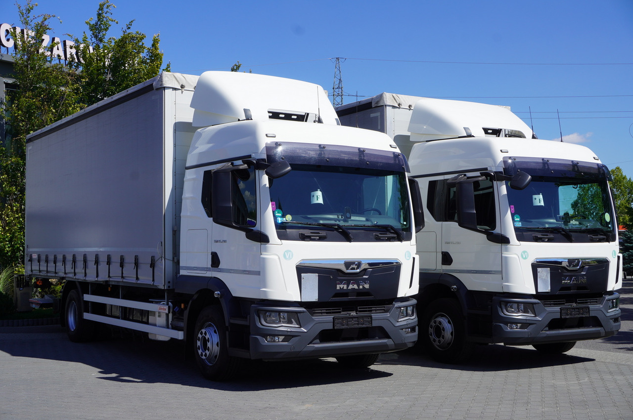 MAN TGM 15.290 Curtainsider / Glob / Manual / 2 beds / 17 EPAL - 侧帘卡车:图1 MAN TGM 15.290 Curtainsider / Glob / Manual / 2 beds / 17 EPAL - 侧帘卡车:图1