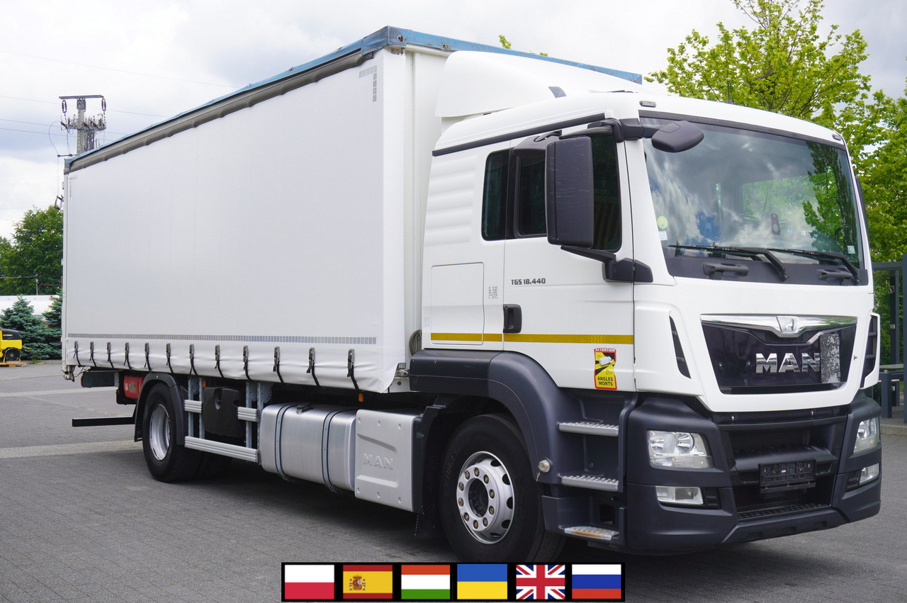 MAN TGS 18.440 / 19 EPAL curtainsider / Sleeper cab - 侧帘卡车:图1 MAN TGS 18.440 / 19 EPAL curtainsider / Sleeper cab - 侧帘卡车:图1
