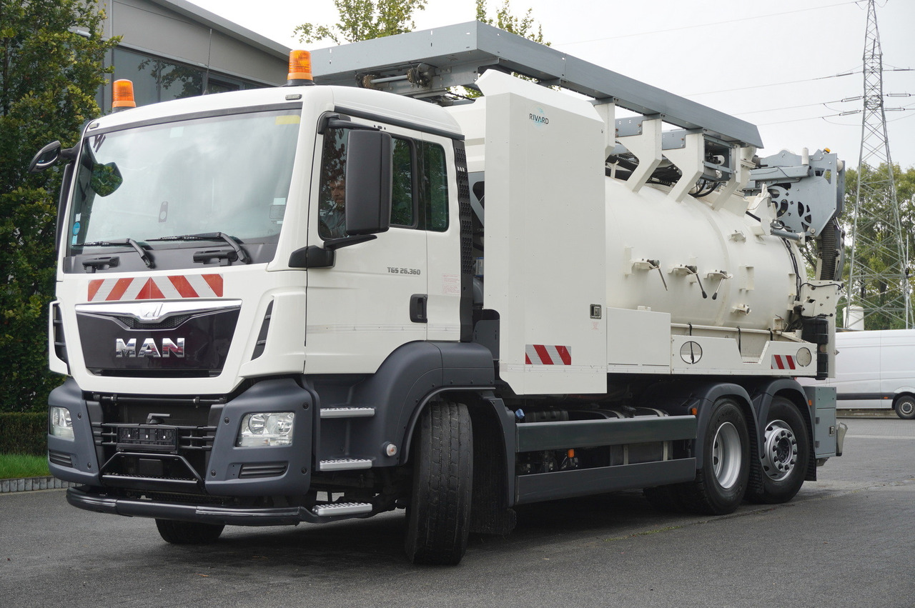 MAN TGS 26.360 E6 / RIVARD sewage cleaner 18 m3 / 90 tho. km / steering axle / 2 units - 真空车:图2 MAN TGS 26.360 E6 / RIVARD sewage cleaner 18 m3 / 90 tho. km / steering axle / 2 units - 真空车:图2
