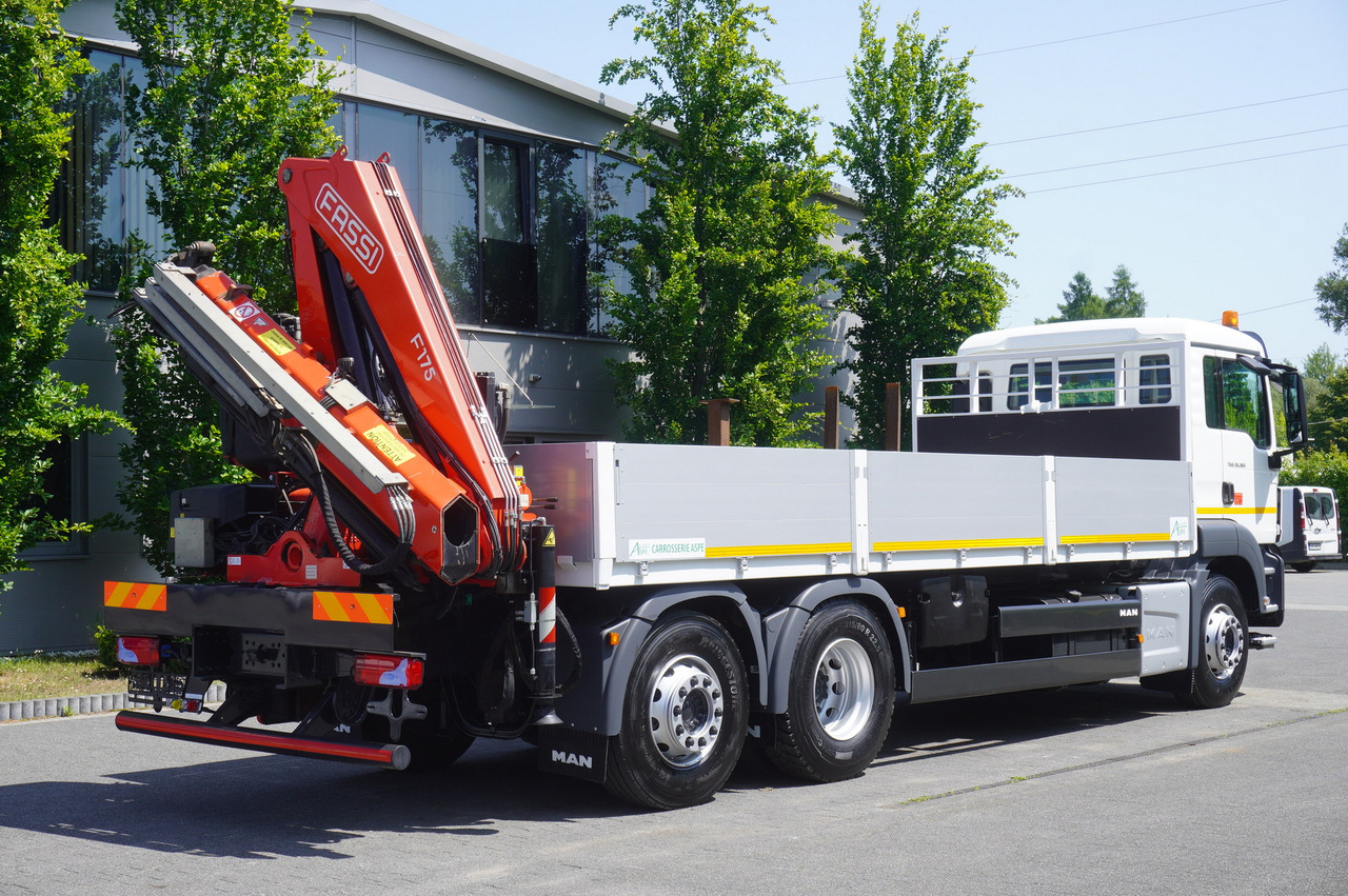 MAN TGS 26.360 Flatbed / Fassi F175 7.7 T / steered 3rd axle - 栏板式/ 平板卡车, 起重车:图5 MAN TGS 26.360 Flatbed / Fassi F175 7.7 T / steered 3rd axle - 栏板式/ 平板卡车, 起重车:图5