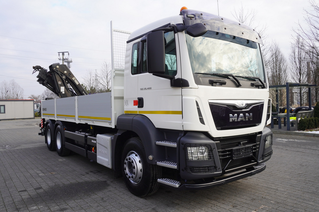 MAN TGS 26.400 / HDS HIAB 244 EP-4 HIDUO 8500 kg / 6x4 - 栏板式/ 平板卡车, 起重车:图5 MAN TGS 26.400 / HDS HIAB 244 EP-4 HIDUO 8500 kg / 6x4 - 栏板式/ 平板卡车, 起重车:图5