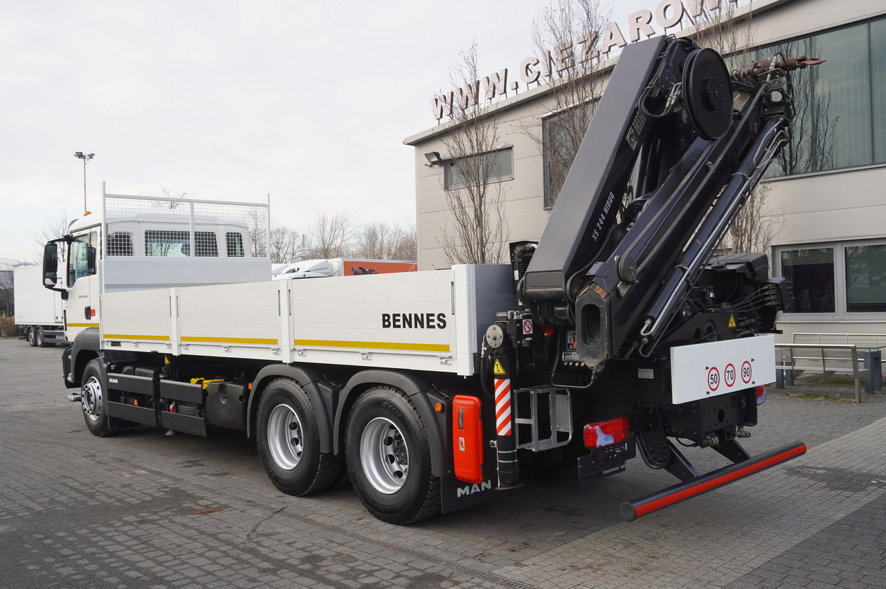 MAN TGS 26.400 / HDS HIAB 244 EP-4 HIDUO 8500 kg / 6x4 - 栏板式/ 平板卡车, 起重车:图3 MAN TGS 26.400 / HDS HIAB 244 EP-4 HIDUO 8500 kg / 6x4 - 栏板式/ 平板卡车, 起重车:图3
