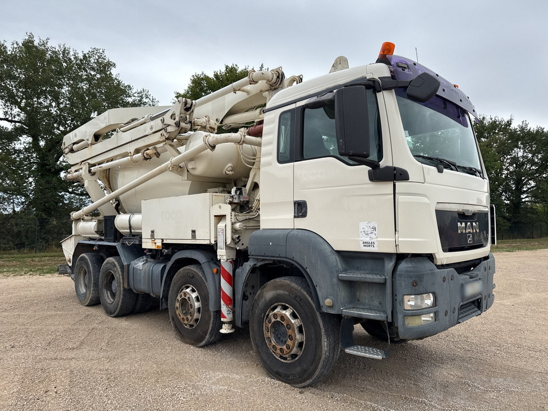 MAN TGS 32.400 8x4 Concrete Mixer Pump truck / 426 MTH !!! / 18 meters - 混凝土泵车:图4 MAN TGS 32.400 8x4 Concrete Mixer Pump truck / 426 MTH !!! / 18 meters - 混凝土泵车:图4