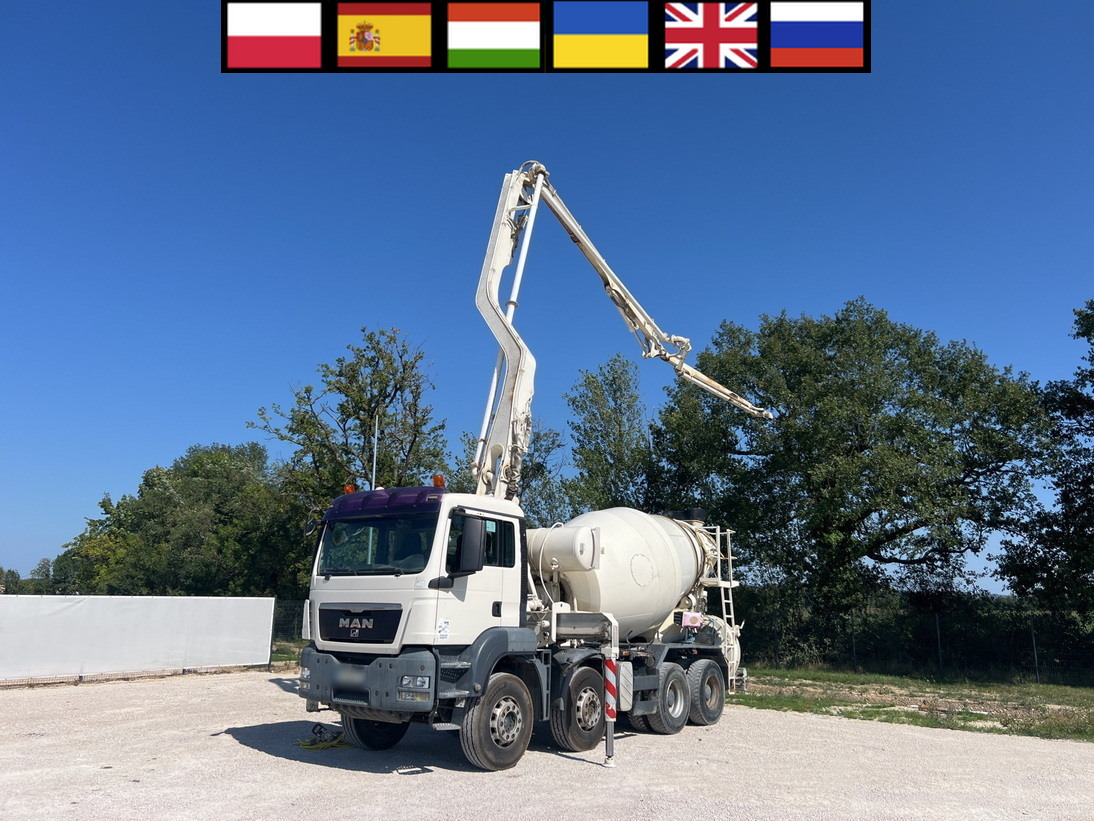MAN TGS 32.400 8x4 Concrete Mixer Pump truck / 426 MTH !!! / 18 meters - 混凝土泵车:图1 MAN TGS 32.400 8x4 Concrete Mixer Pump truck / 426 MTH !!! / 18 meters - 混凝土泵车:图1