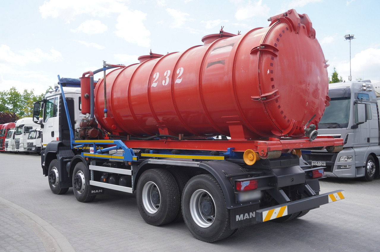 MAN TGS 35.400 8 × 4 E5 / HYVA HOOK LIFT 32.56 SE / Septic barrel 13000 L - 浆罐车:图5 MAN TGS 35.400 8 × 4 E5 / HYVA HOOK LIFT 32.56 SE / Septic barrel 13000 L - 浆罐车:图5