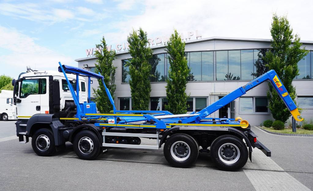 MAN TGS 35.400 8×4 HYVA LIFT 32.56 SE hooklift - 吊钩升降车:图3 MAN TGS 35.400 8×4 HYVA LIFT 32.56 SE hooklift - 吊钩升降车:图3