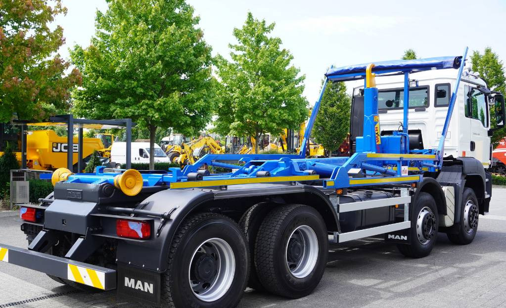 吊钩升降车 MAN TGS 35.400 8×4 HYVA LIFT 32.56 SE hooklift：图8