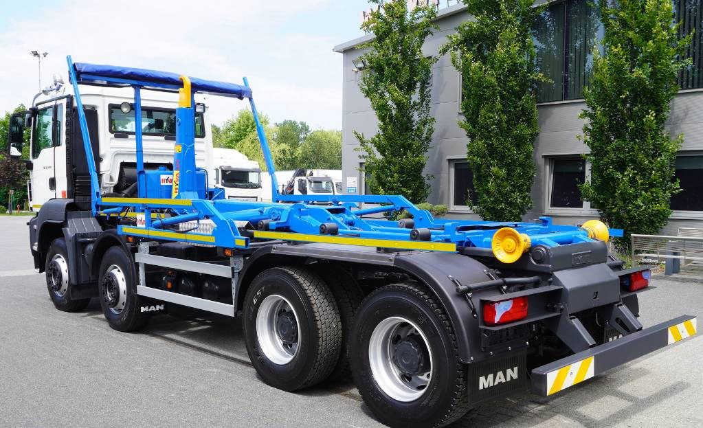 吊钩升降车 MAN TGS 35.400 8×4 HYVA LIFT 32.56 SE hooklift：图6