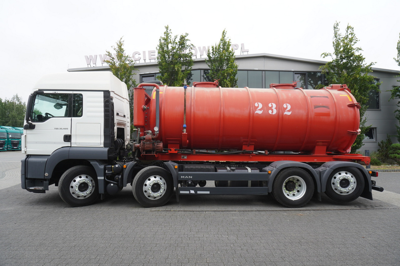 MAN TGS 35.420 8×2 / NEW septic barrel 13000 L / 3 steered axles - 罐车:图2 MAN TGS 35.420 8×2 / NEW septic barrel 13000 L / 3 steered axles - 罐车:图2