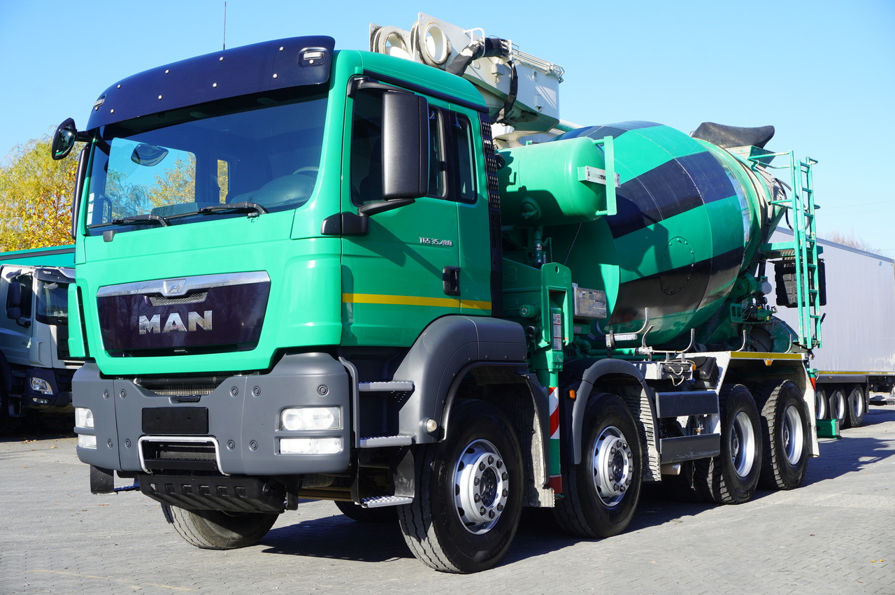 MAN TGS 35.480 8x4 Concrete Mixer Pump truck / Putzmeister M24-3 / 1600 MTH! - 混凝土泵车:图2 MAN TGS 35.480 8x4 Concrete Mixer Pump truck / Putzmeister M24-3 / 1600 MTH! - 混凝土泵车:图2