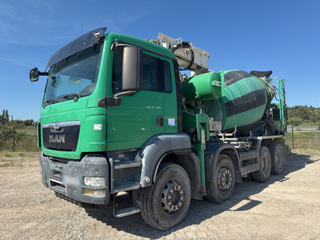 MAN TGS 35.480 8x4 Concrete Mixer Pump truck / Putzmeister M24-3 / 1600 MTH! - 混凝土泵车:图2 MAN TGS 35.480 8x4 Concrete Mixer Pump truck / Putzmeister M24-3 / 1600 MTH! - 混凝土泵车:图2