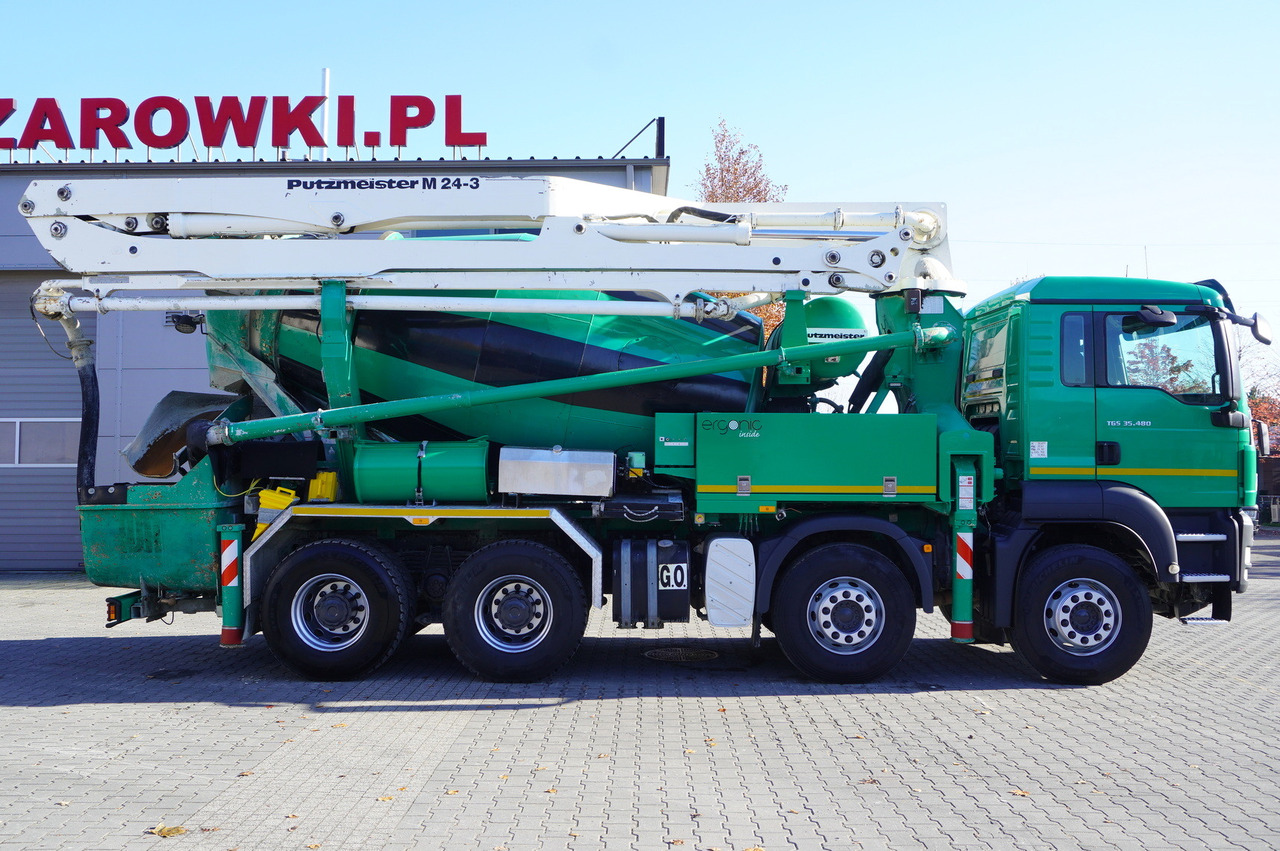 MAN TGS 35.480 8x4 Concrete Mixer Pump truck / Putzmeister M24-3 / 1600 MTH! - 混凝土泵车:图5 MAN TGS 35.480 8x4 Concrete Mixer Pump truck / Putzmeister M24-3 / 1600 MTH! - 混凝土泵车:图5