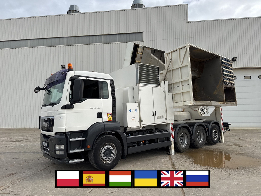 MAN TGS 35.480 8x4 / MTS 4A14T 36.000V vacuum truck / 10 m3 - 真空车:图1 MAN TGS 35.480 8x4 / MTS 4A14T 36.000V vacuum truck / 10 m3 - 真空车:图1