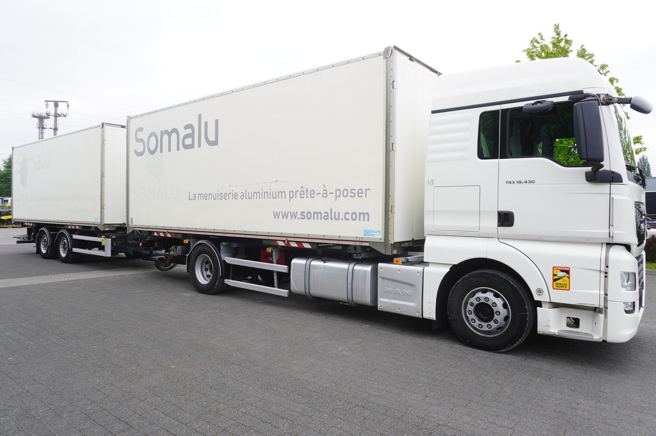 MAN TGX 18.430 / 18 EPAL box / Fruehauf 18 EPAL box trailer / 2021 - 厢式卡车:图4 MAN TGX 18.430 / 18 EPAL box / Fruehauf 18 EPAL box trailer / 2021 - 厢式卡车:图4