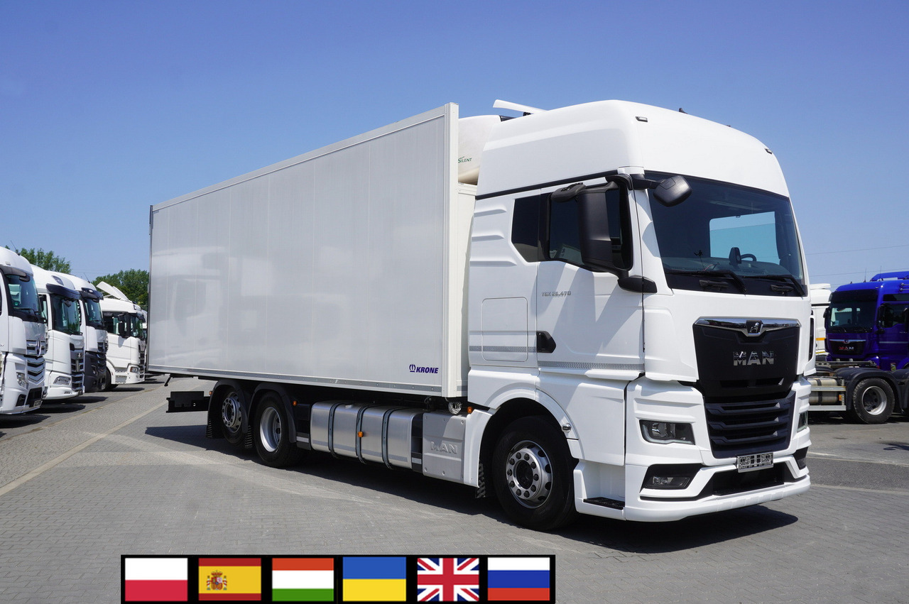 MAN TGX 26.470 / 2022 / Krone Refrigerator 40 EPAL Multitemp Dopplestock / Carrier Supra 950 MT - 冷藏车:图1 MAN TGX 26.470 / 2022 / Krone Refrigerator 40 EPAL Multitemp Dopplestock / Carrier Supra 950 MT - 冷藏车:图1