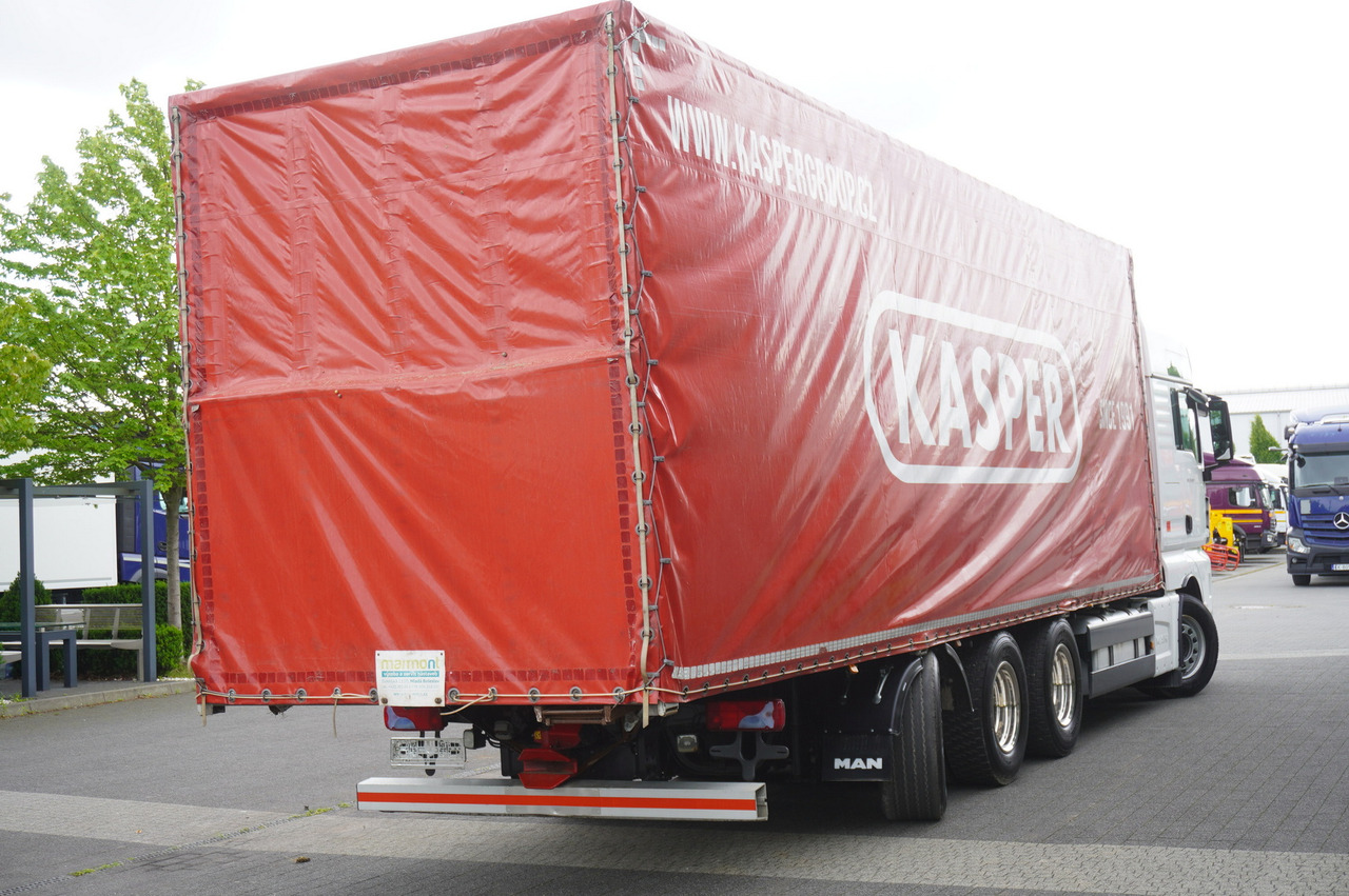 MAN TGX 35.580 E6 8x4 /4 / 23 EPAL tarp superstructure / 4th axle steered - 侧帘卡车:图4 MAN TGX 35.580 E6 8x4 /4 / 23 EPAL tarp superstructure / 4th axle steered - 侧帘卡车:图4