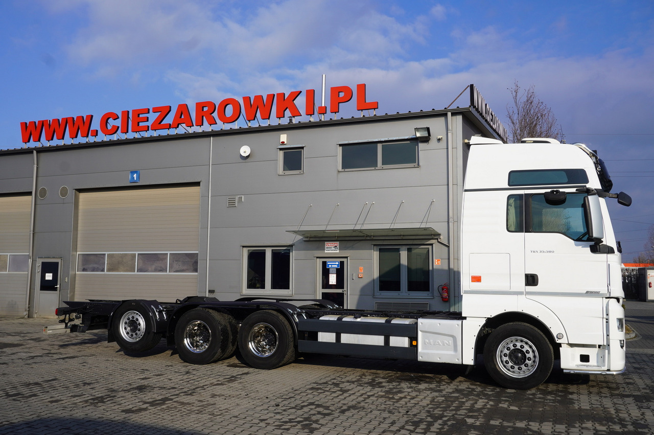 MAN TGX 35.580 E6 8x4/4 - 8.8m chassis frame - 驾驶室底盘卡车:图4 MAN TGX 35.580 E6 8x4/4 - 8.8m chassis frame - 驾驶室底盘卡车:图4