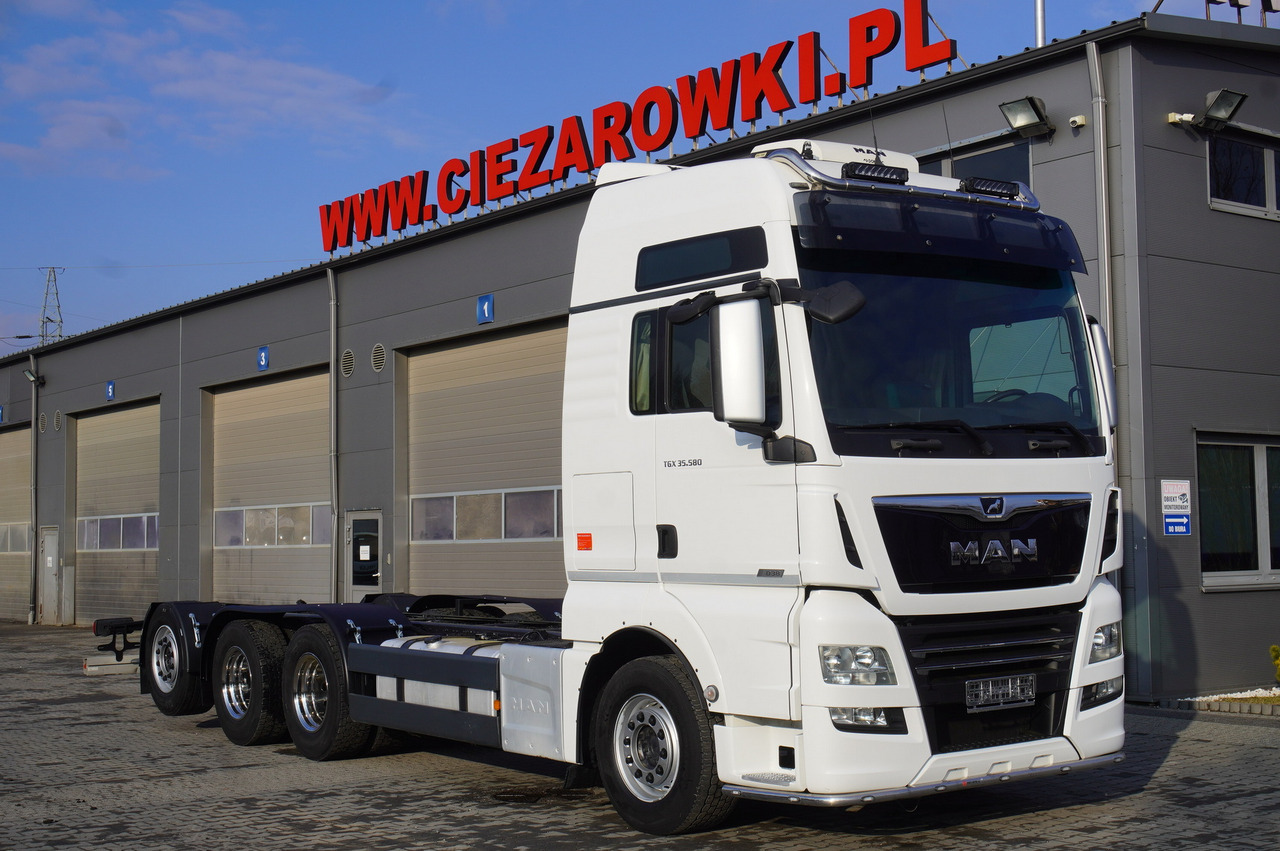 MAN TGX 35.580 E6 8x4/4 - 8.8m chassis frame - 驾驶室底盘卡车:图1 MAN TGX 35.580 E6 8x4/4 - 8.8m chassis frame - 驾驶室底盘卡车:图1