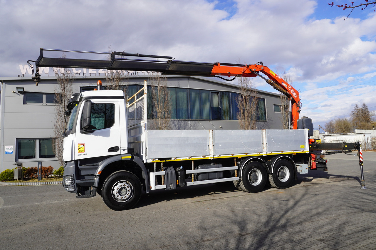 MERCEDES-BENZ AROCS 2636 Flatbed / HDS FASSI F175 7.7 T / 150,000 km - 移动式起重机:图4 MERCEDES-BENZ AROCS 2636 Flatbed / HDS FASSI F175 7.7 T / 150,000 km - 移动式起重机:图4