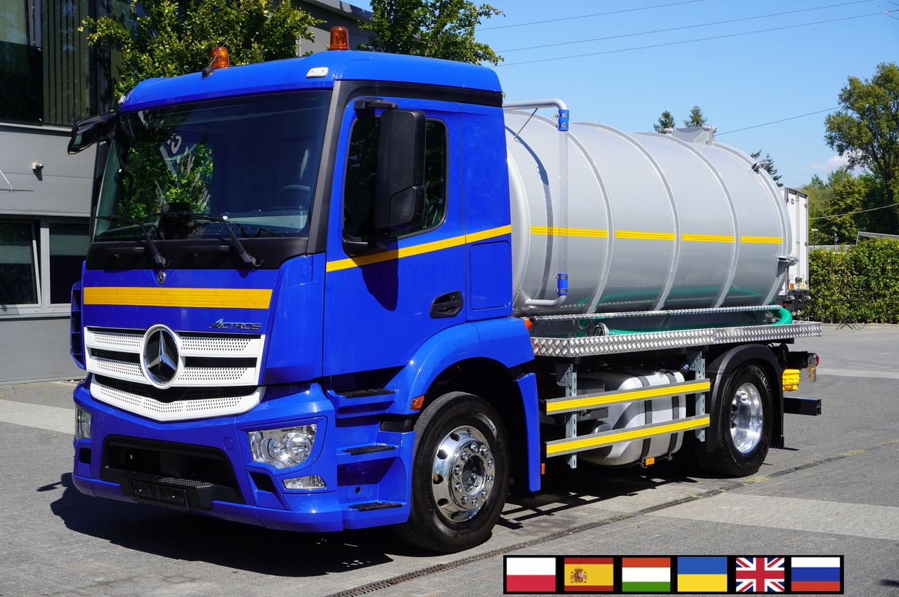 MERCEDES-BENZ Actros 18.35 LS / Body NEW septic tank (08/2025) 11000 l / 280000 kilometers! - 浆罐车:图1 MERCEDES-BENZ Actros 18.35 LS / Body NEW septic tank (08/2025) 11000 l / 280000 kilometers! - 浆罐车:图1