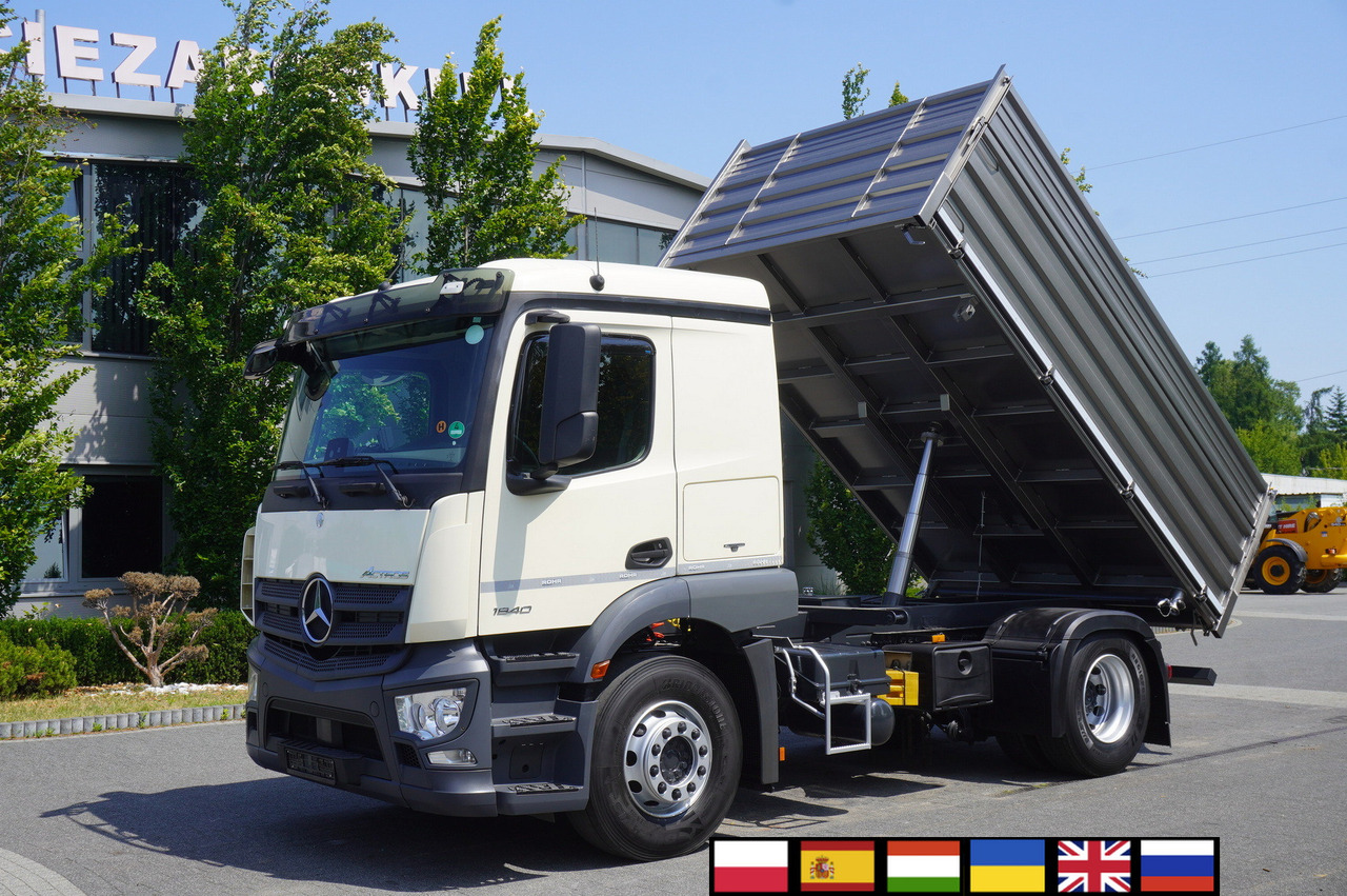 MERCEDES-BENZ Actros 1840 / New 3-side tipper 10 EPAL / Diff. lock / Load cap 10 t - 翻斗车:图1 MERCEDES-BENZ Actros 1840 / New 3-side tipper 10 EPAL / Diff. lock / Load cap 10 t - 翻斗车:图1