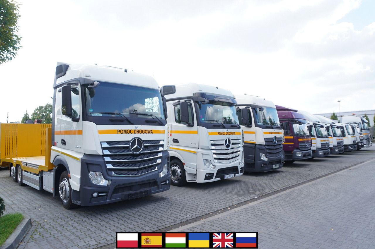MERCEDES-BENZ Actros 1845 / NEW TOW TRUCK PLATFORM/ Sleeper cab / several units - 自动转运卡车:图1 MERCEDES-BENZ Actros 1845 / NEW TOW TRUCK PLATFORM/ Sleeper cab / several units - 自动转运卡车:图1
