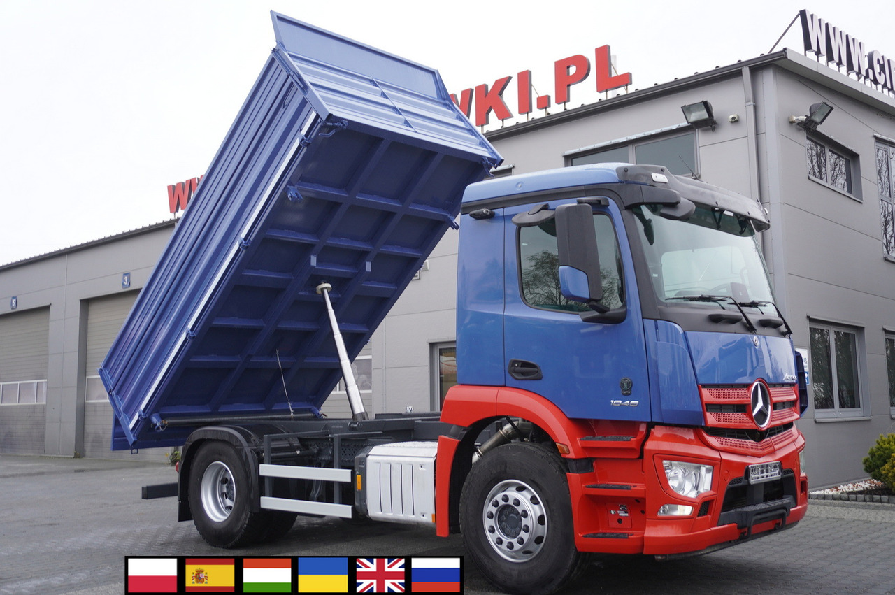 MERCEDES-BENZ Actros 1846 4×2 / NEW 3-sided tipper / 10 t load cap / Diff. lock - 翻斗车:图1 MERCEDES-BENZ Actros 1846 4×2 / NEW 3-sided tipper / 10 t load cap / Diff. lock - 翻斗车:图1