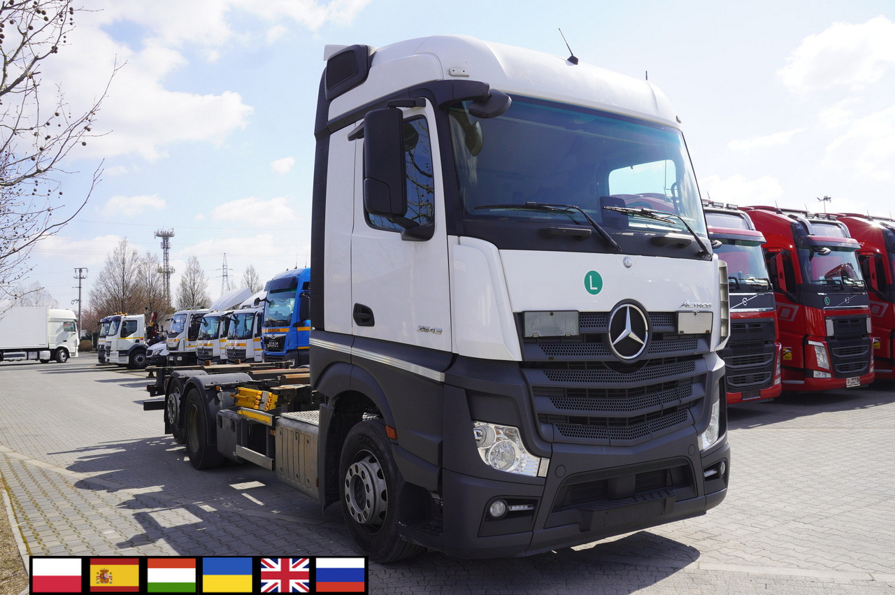 MERCEDES-BENZ Actros 2543 / BDF / Retarder / sleeping cabin - 集装箱运输车/ 可拆卸车身的卡车:图1 MERCEDES-BENZ Actros 2543 / BDF / Retarder / sleeping cabin - 集装箱运输车/ 可拆卸车身的卡车:图1