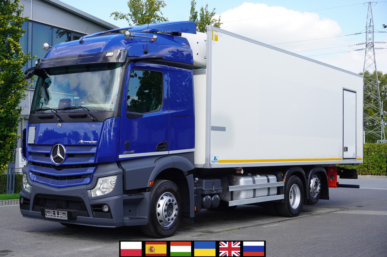 MERCEDES-BENZ Actros 2546 / Lecapitaine refrigerator 20 EPAL / Multitemperature / Carrier Supra 1150 MT - 冷藏车:图1 MERCEDES-BENZ Actros 2546 / Lecapitaine refrigerator 20 EPAL / Multitemperature / Carrier Supra 1150 MT - 冷藏车:图1
