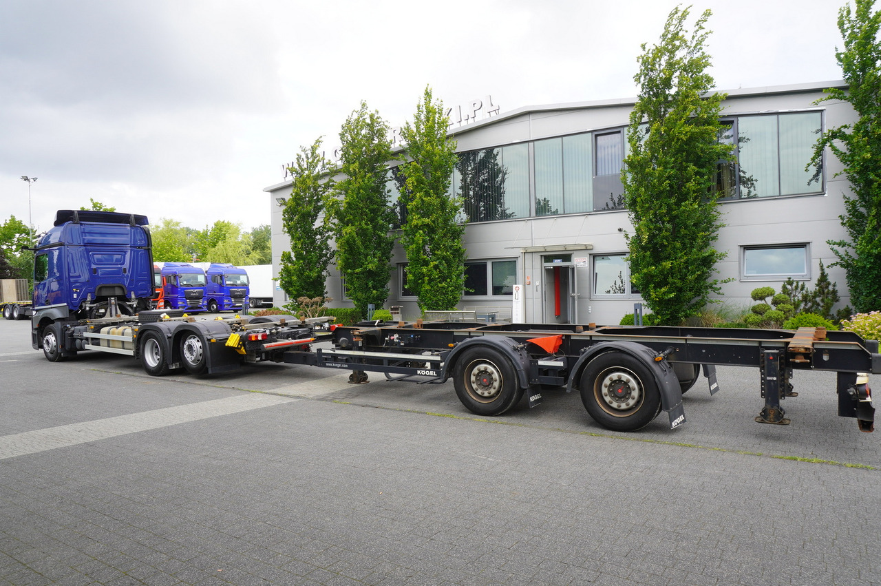 MERCEDES-BENZ Actros 2546 MP5 / BDF / 16.2 T load capacity / trailer BDF Kogel - 集装箱运输车/ 可拆卸车身的卡车:图3 MERCEDES-BENZ Actros 2546 MP5 / BDF / 16.2 T load capacity / trailer BDF Kogel - 集装箱运输车/ 可拆卸车身的卡车:图3