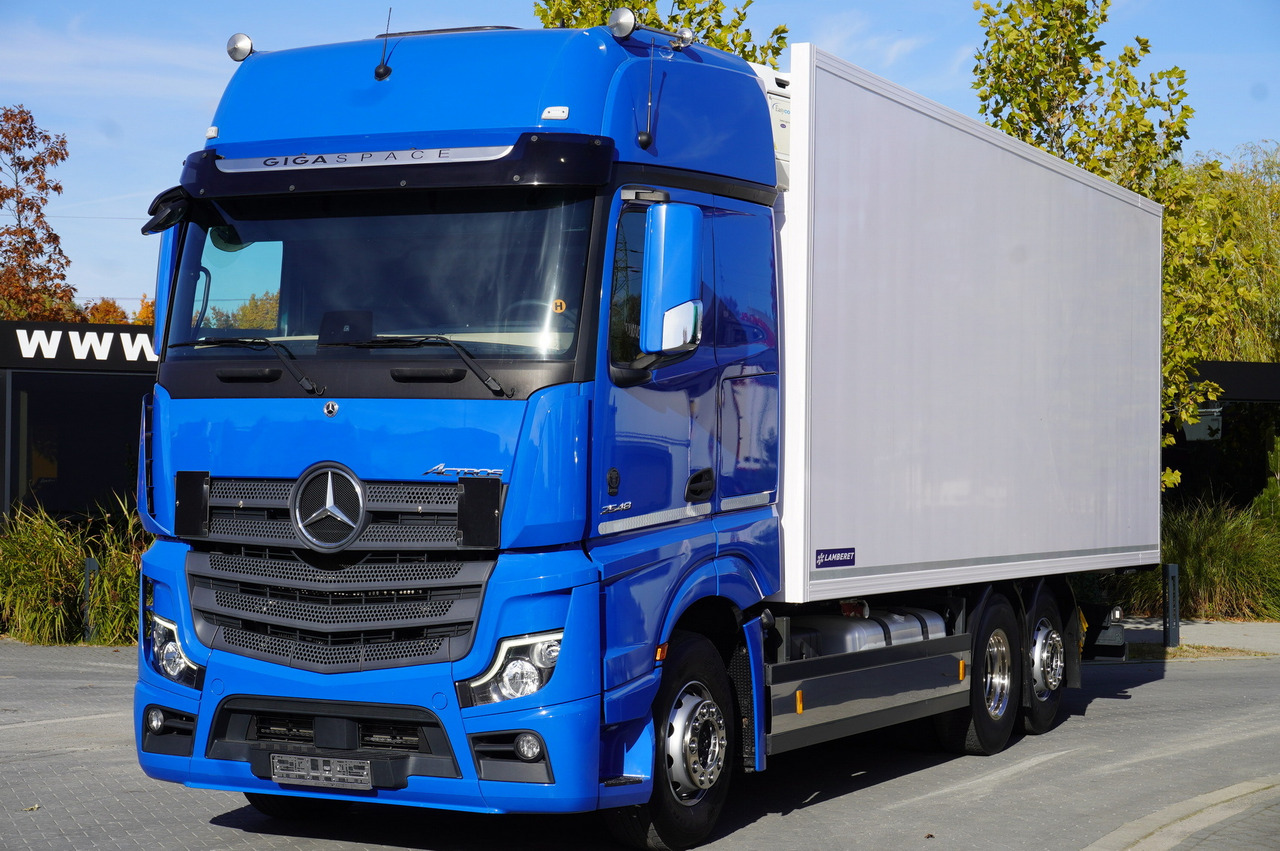 MERCEDES-BENZ Actros 2548 E6 / GIGA / Cab Lounge chair / Lamberet Refrigerator / Carrier Supra 950 - 冷藏车:图1 MERCEDES-BENZ Actros 2548 E6 / GIGA / Cab Lounge chair / Lamberet Refrigerator / Carrier Supra 950 - 冷藏车:图1