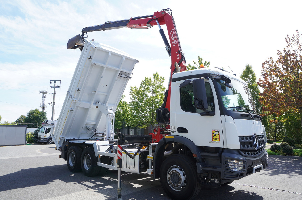MERCEDES-BENZ Arocs 2636 / 6x4 / HDS Fassi / 3-Way Tipper / Bortmatic 租赁 MERCEDES-BENZ Arocs 2636 / 6x4 / HDS Fassi / 3-Way Tipper / Bortmatic：图7