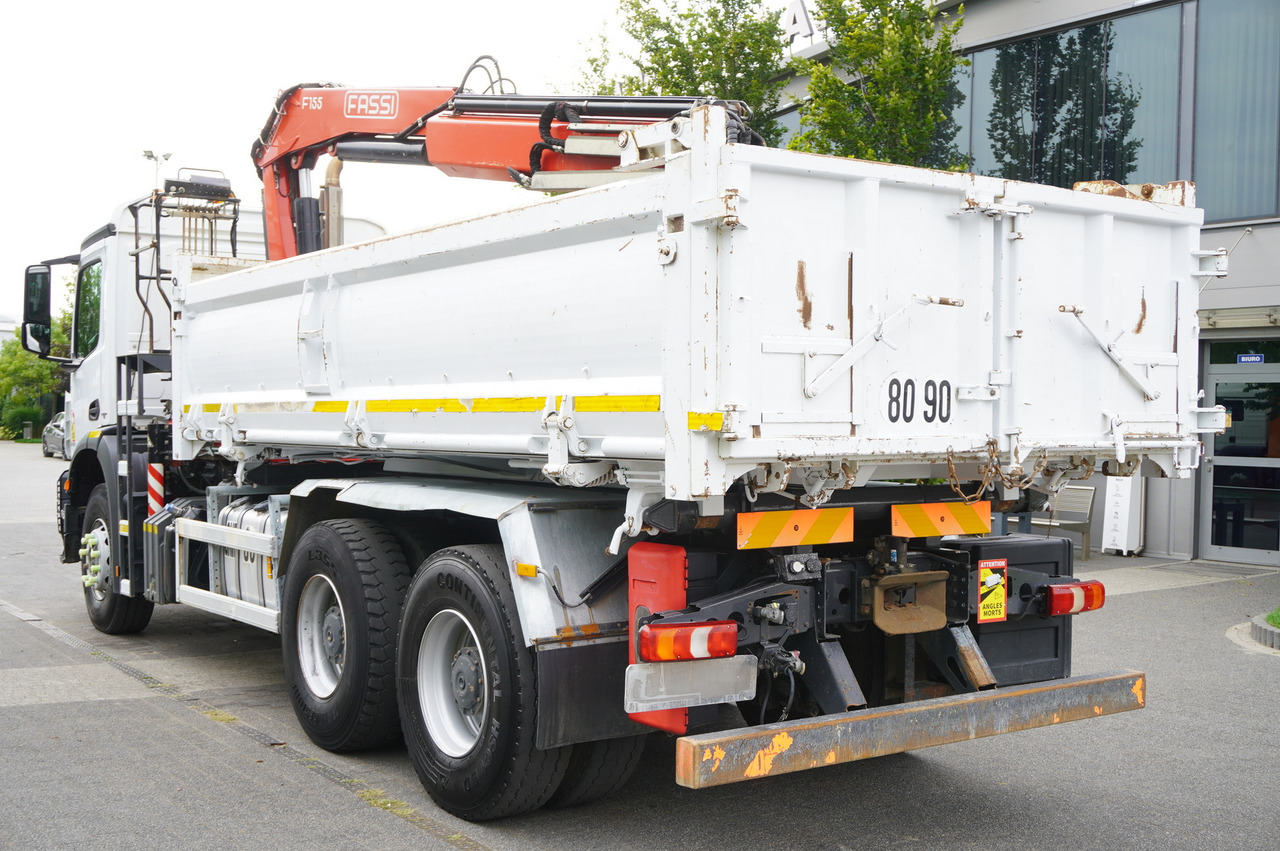 MERCEDES-BENZ Arocs 2636 / 6x4 / HDS Fassi / 3-Way Tipper / Bortmatic 租赁 MERCEDES-BENZ Arocs 2636 / 6x4 / HDS Fassi / 3-Way Tipper / Bortmatic：图14
