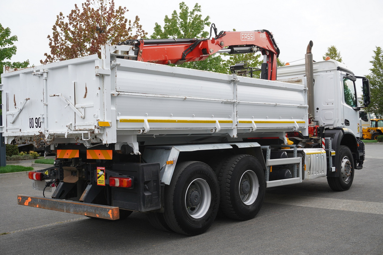 MERCEDES-BENZ Arocs 2636 / 6x4 / HDS Fassi / 3-Way Tipper / Bortmatic 租赁 MERCEDES-BENZ Arocs 2636 / 6x4 / HDS Fassi / 3-Way Tipper / Bortmatic：图16
