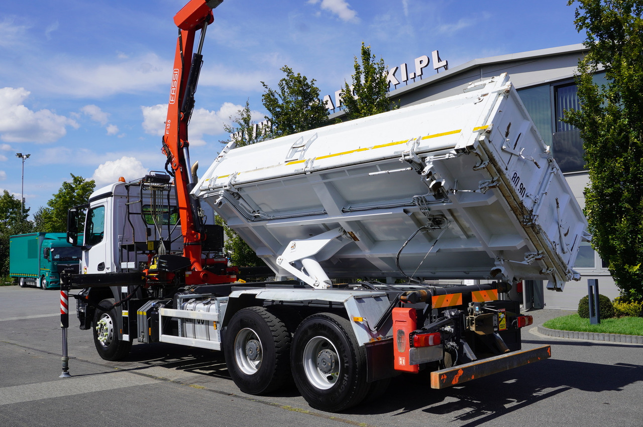 MERCEDES-BENZ Arocs 2636 / 6x4 / HDS Fassi / 3-Way Tipper / Bortmatic 租赁 MERCEDES-BENZ Arocs 2636 / 6x4 / HDS Fassi / 3-Way Tipper / Bortmatic：图11